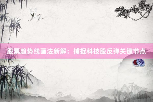 股票趋势线画法新解：捕捉科技股反弹关键节点