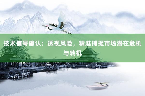 技术信号确认：透视风险，精准捕捉市场潜在危机与转机